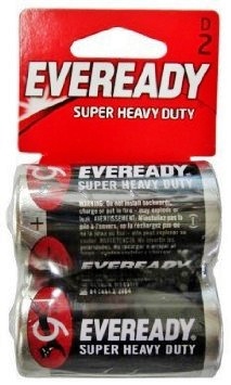EVEREADY BATTERIES D2