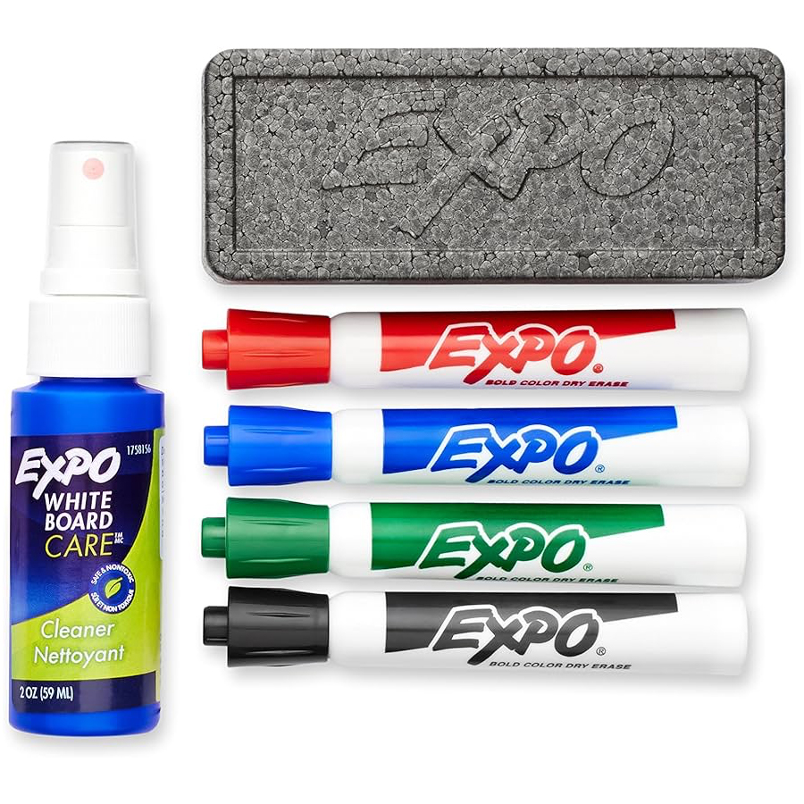 EXPO DRY ERASE SET 6 CT