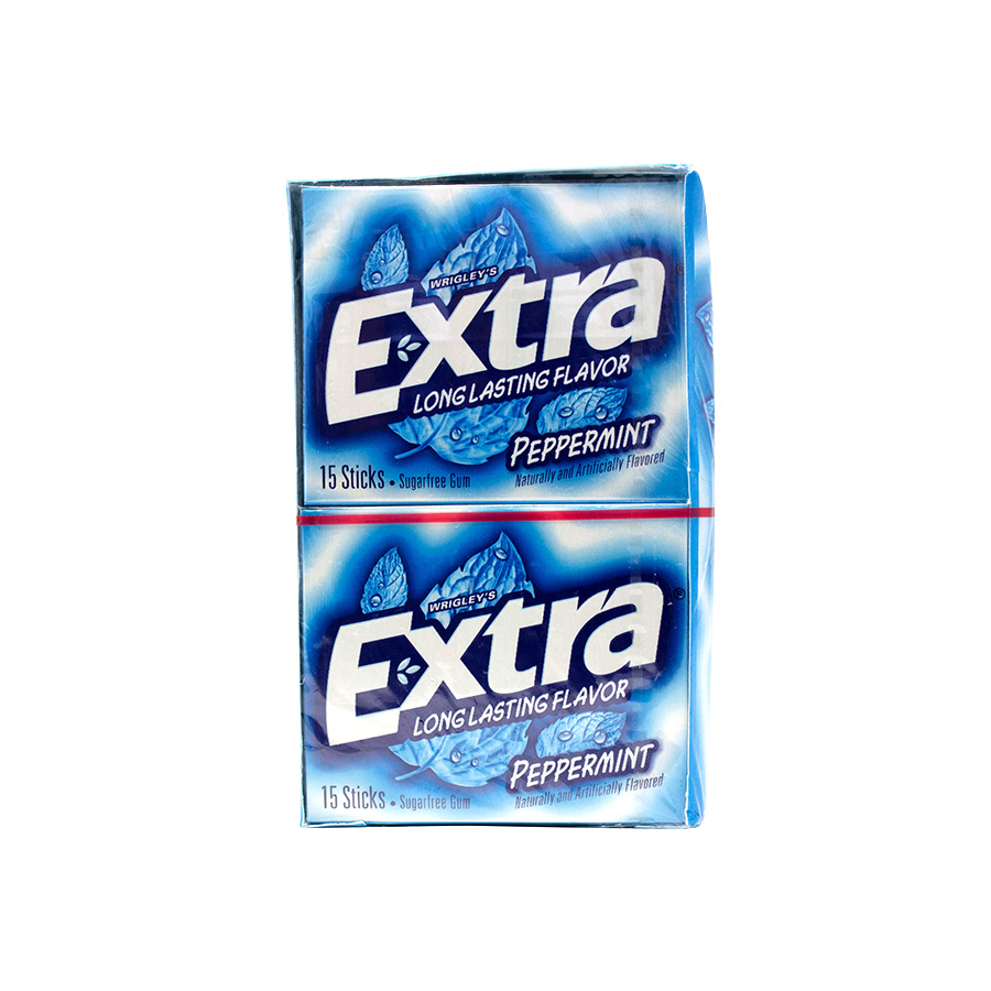 EXTRA GUM 15 STK PEPPERMINT