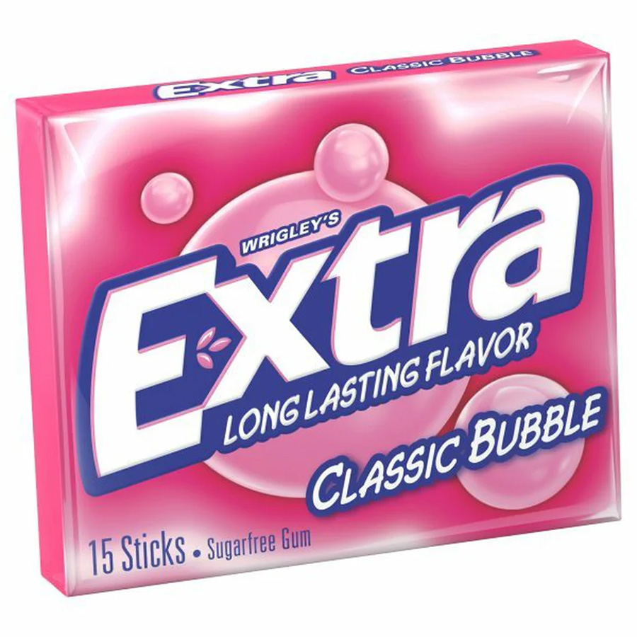 EXTRA GUM 15 STK SPEARMINT