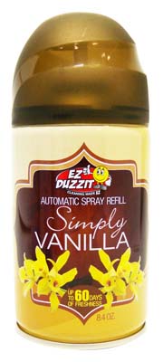 EZDUZZIT AIR FRSHNR REFIL 8.5 OZ VANILLA