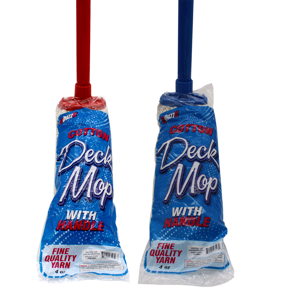 EZDUZZIT DECK MOP 4 OZ WITH 45IN HNDL