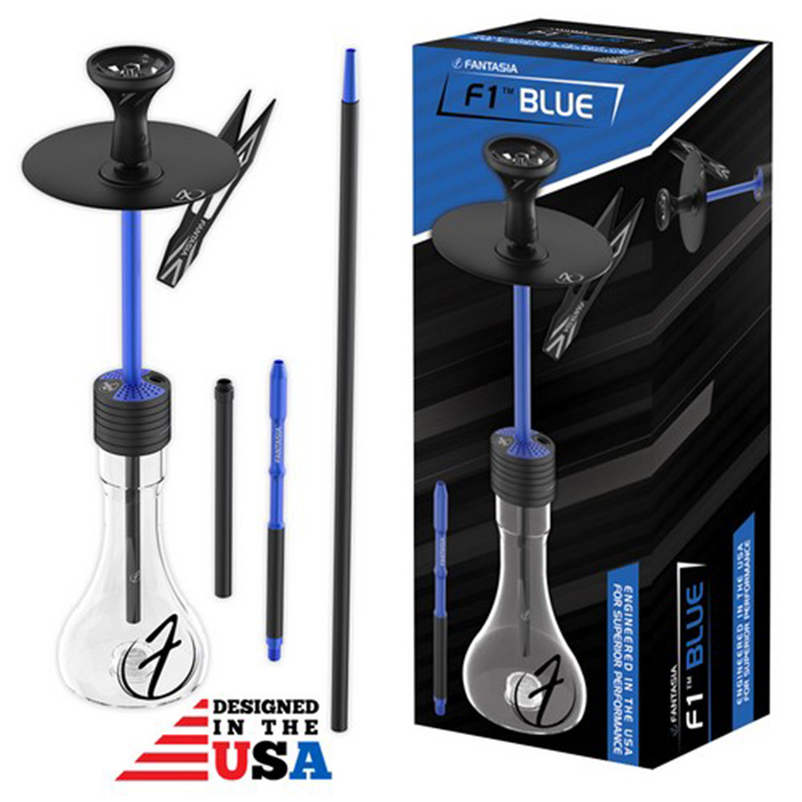 F1 HOOKAH 1 CT BLUE