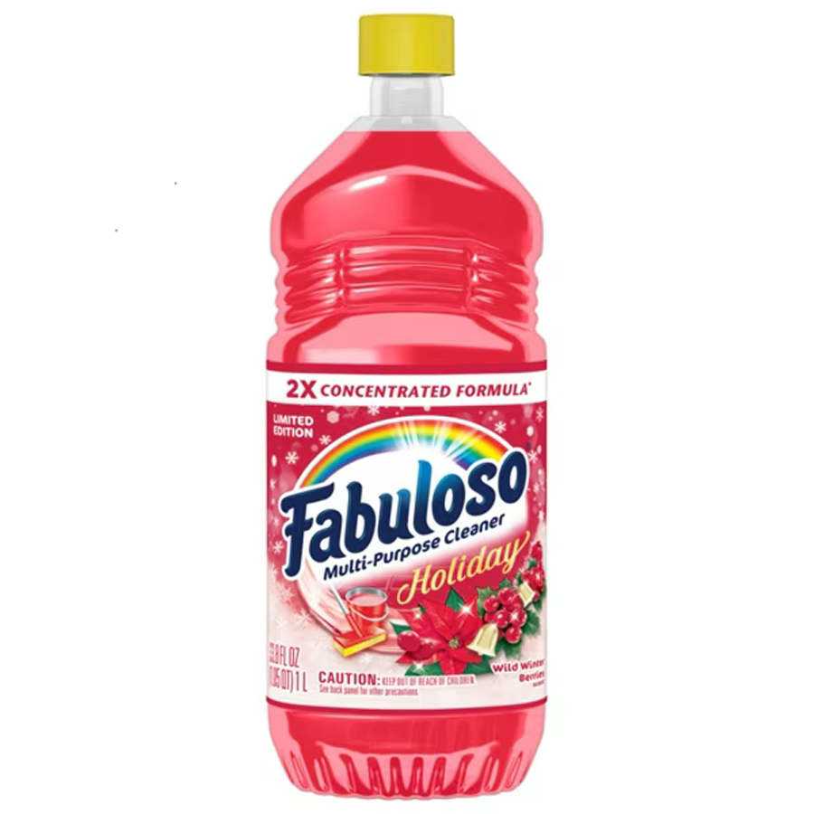 FABULOSO MULTI PURPOSE CLEANER 33.8 OZ WINTER BERRIES 2X