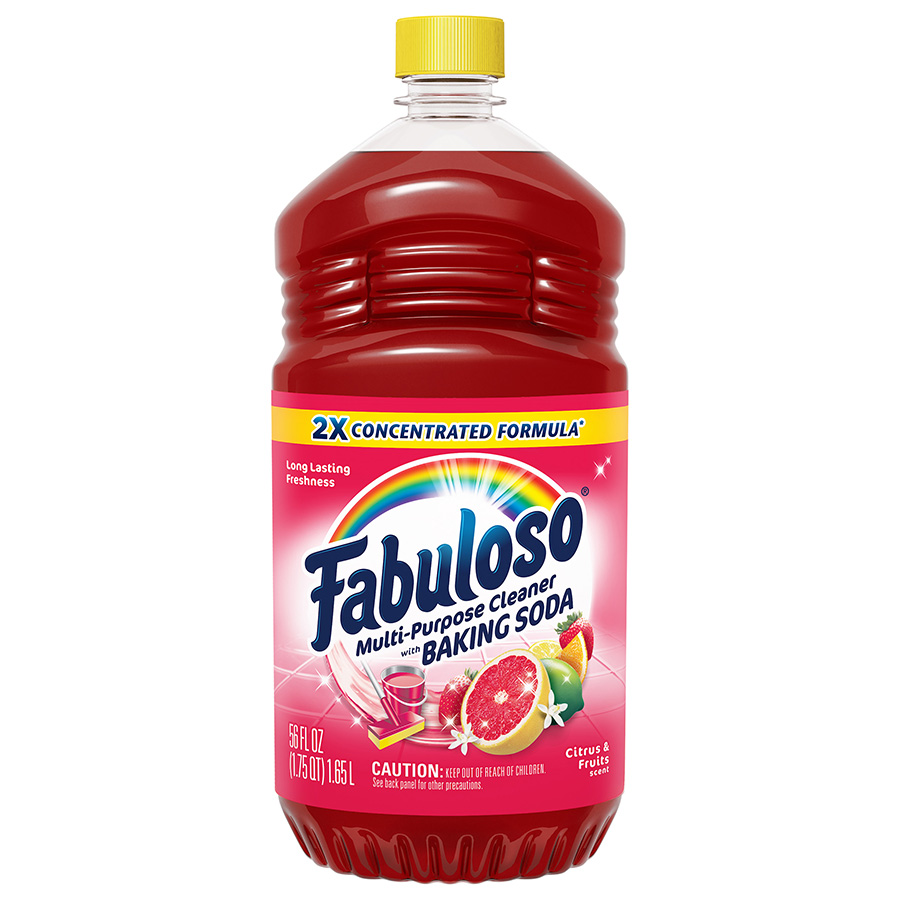 FABULOSO MULTI PURPOSE CLEANER 56 OZ 2X BAKING SODA CITRUS & FRUITS