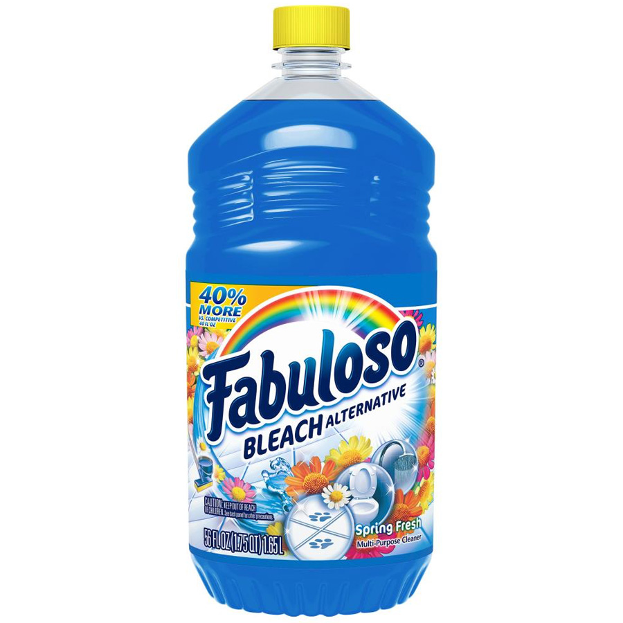 FABULOSO MULTI PURPOSE CLEANER 56 OZ SPRING FRESH WITH BLEACH ALTERNATIVE