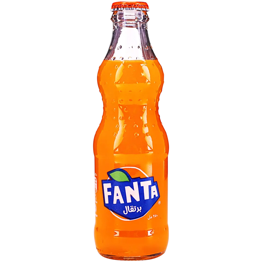 FANTA SODA 250 ML CLASSIC GLASS BOTTLE
