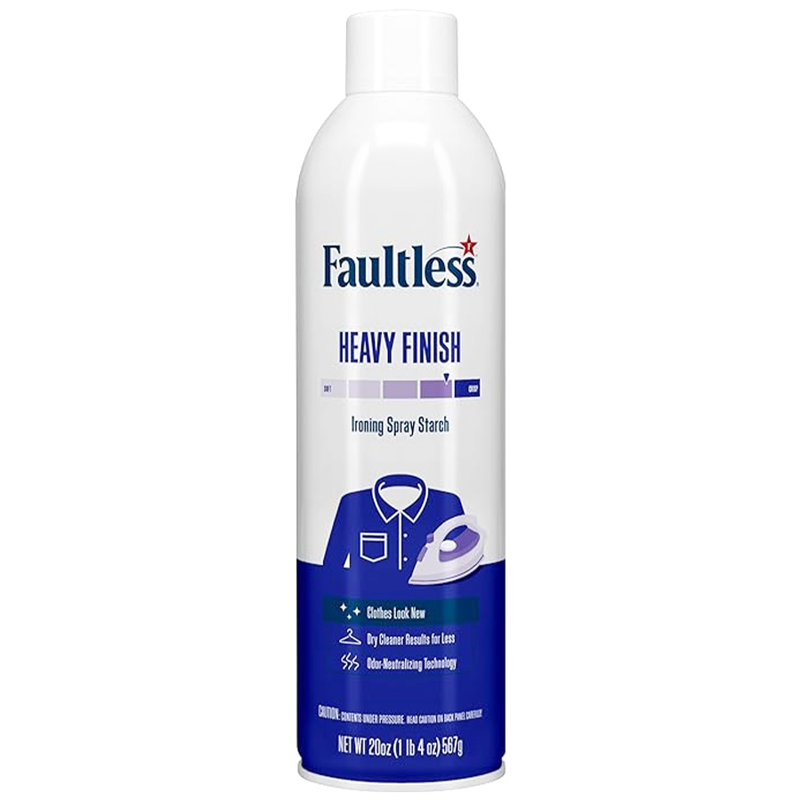FAULTLESS SPRAY STARCH 20 OZ HVY FINISH