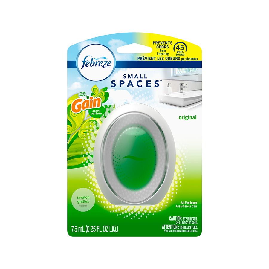 FEBREZE AIR FRESHENER 0.25 OZ SAMLL SPACE GAIN ORIGINAL SCENT