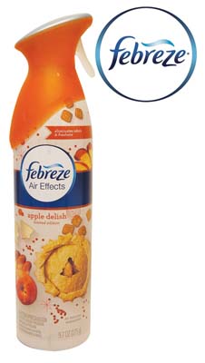 FEBREZE AIR FRESHENER 10.14 OZ / 300 ML SPICED APPLE