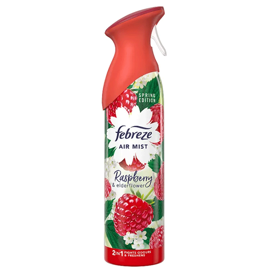 FEBREZE AIR FRESHENER 185 ML RASPBERRY & ELDERFLOWER