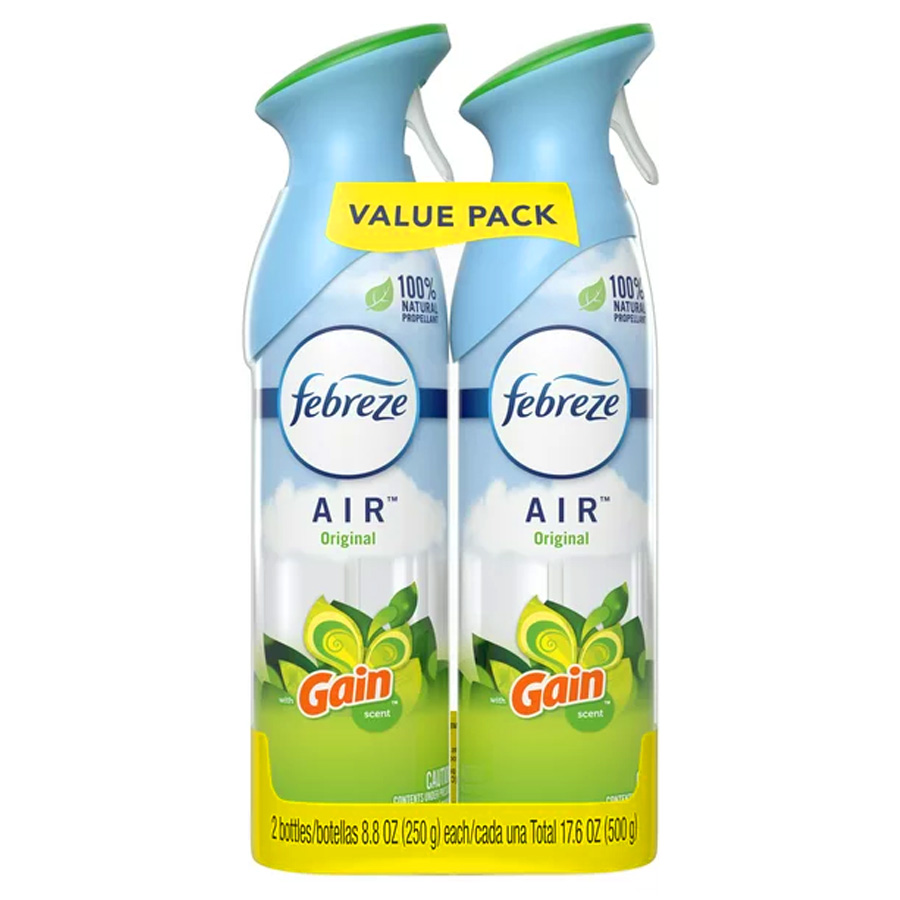 FEBREZE AIR FRESHENER 8.8 OZ 2 PK GAIN ORIGINAL
