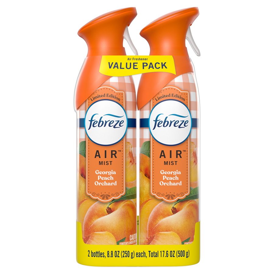 FEBREZE AIR FRESHENER 8.8 OZ 2 PK GEORGIA PEACH ORCHARD SCENT