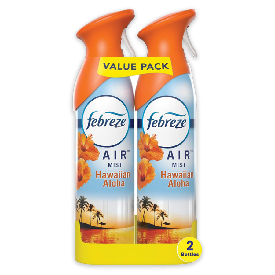 FEBREZE AIR FRESHENER 8.8 OZ 2 PK HAWAIIAN ALOHA SCENT