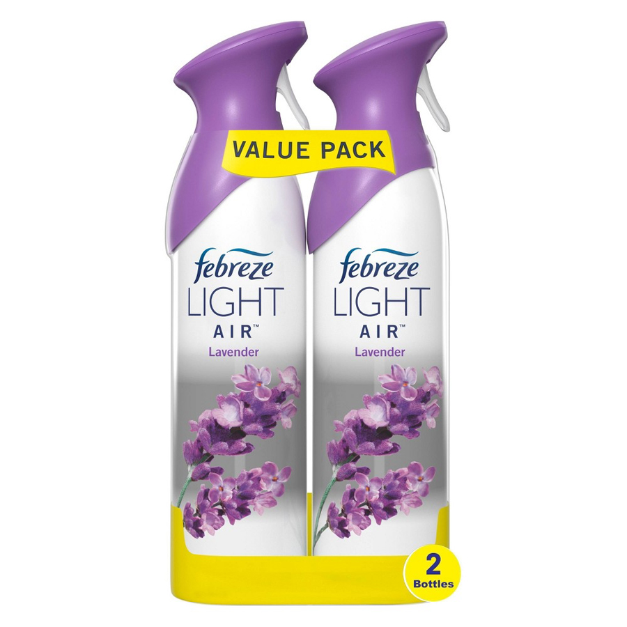 FEBREZE AIR FRESHENER 8.8 OZ 2 PK LIGHT LAVENDER