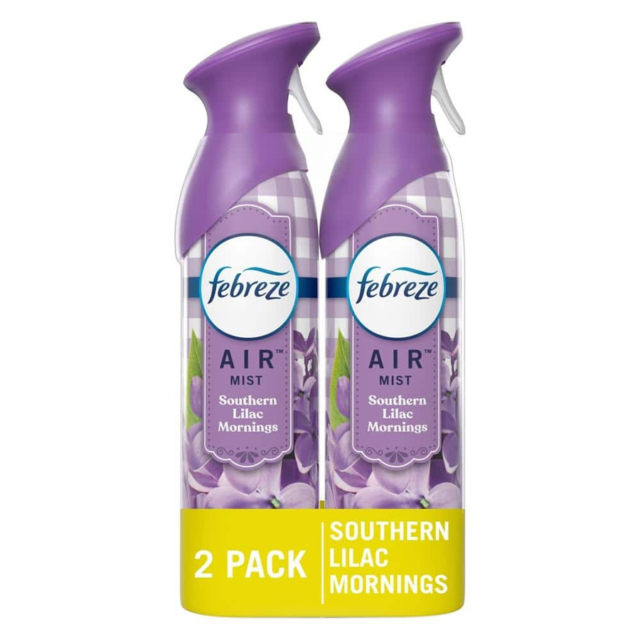 FEBREZE AIR FRESHENER 8.8 OZ 2 PK LILAC MORNINGS