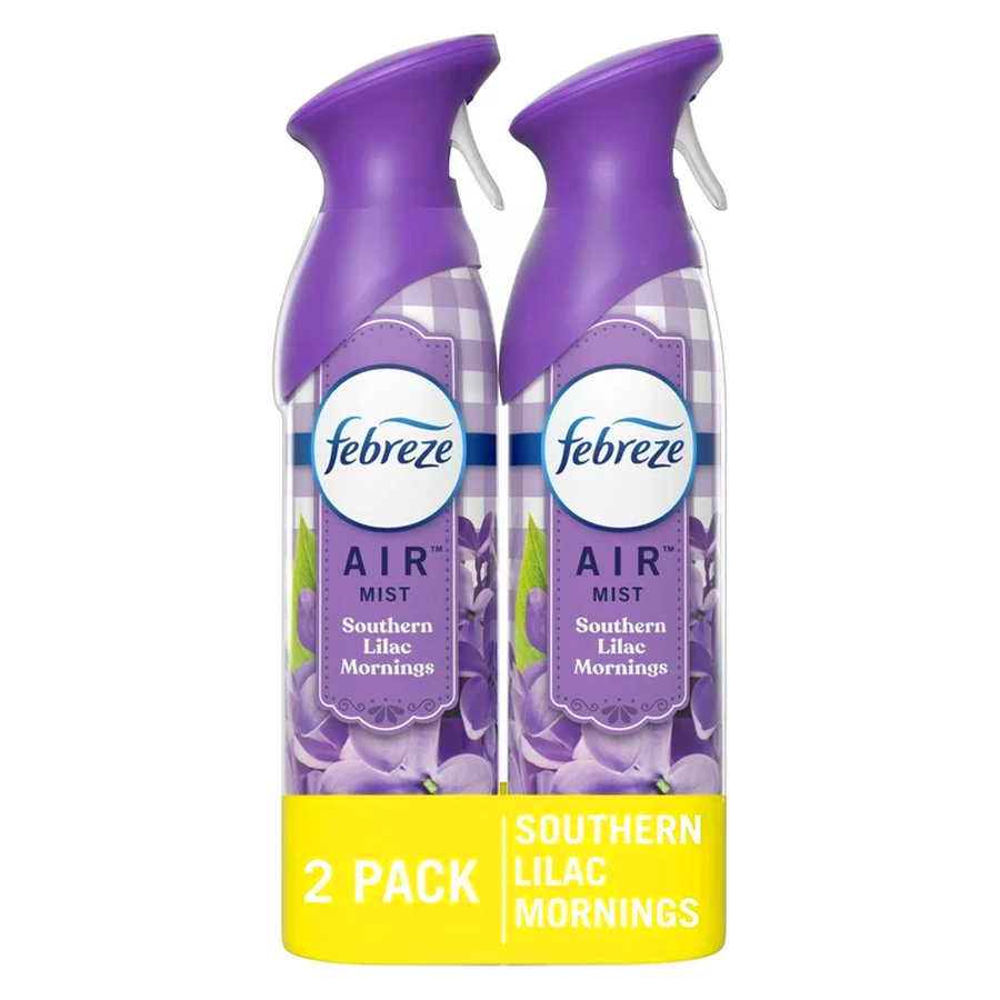 FEBREZE AIR FRESHENER 8.8 OZ 2 PK SOUTHERN LILAC MORNING SCENT