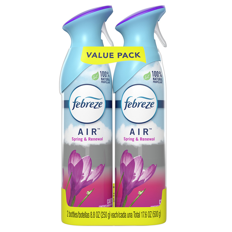 FEBREZE AIR FRESHENER 8.8 OZ 2 PK SPRING RENEWAL