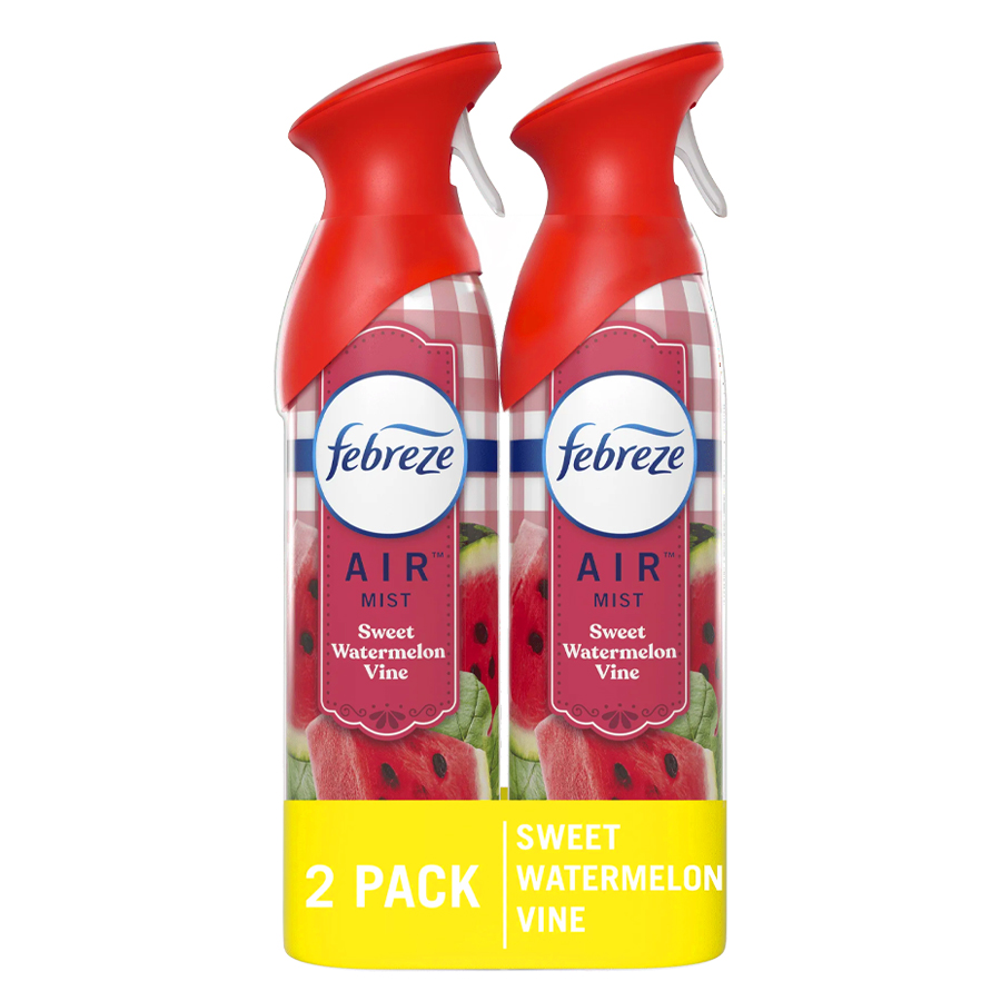 FEBREZE AIR FRESHENER 8.8 OZ 2 PK SWEET WATEMELON VINE SCENT