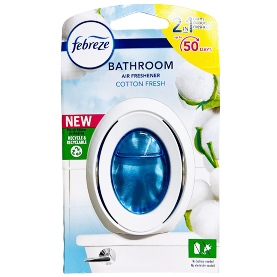 FEBREZE BATHROOM AIR FRESHENER 7.5 ML COTTON FRESH