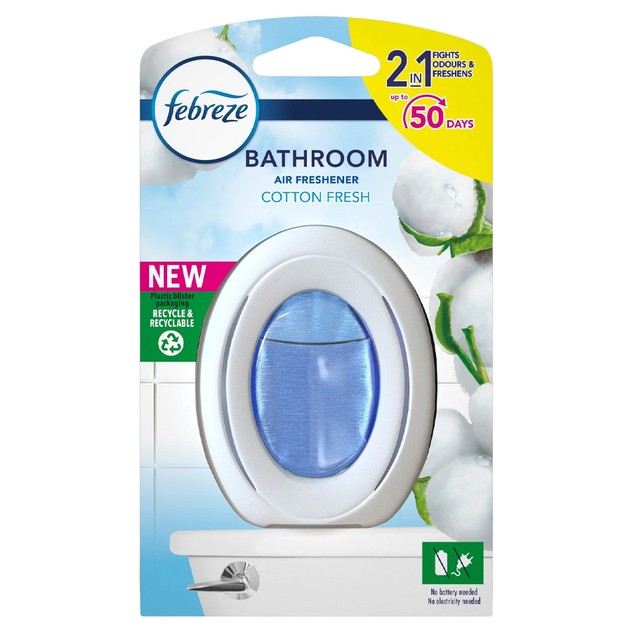 FEBREZE BATHROOM AIR FRESHENER 7.5 ML COTTON FRESH