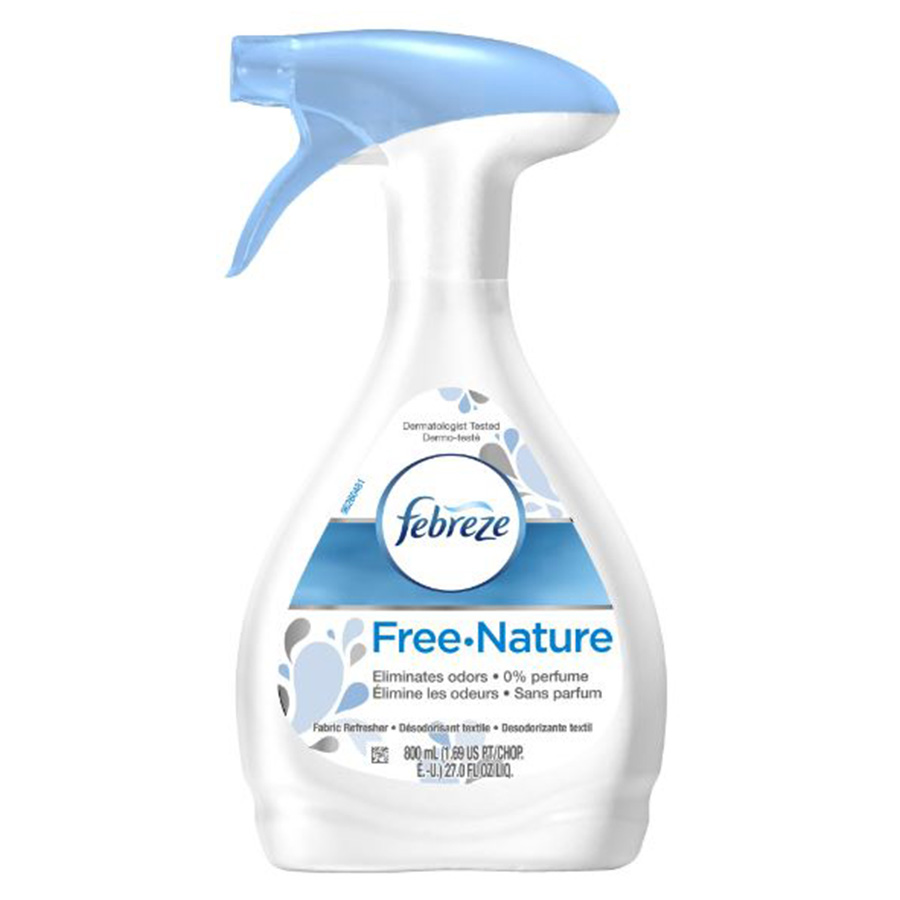 FEBREZE FABRIC REFRESHER 27 OZ / 800 ML FREE NATURE