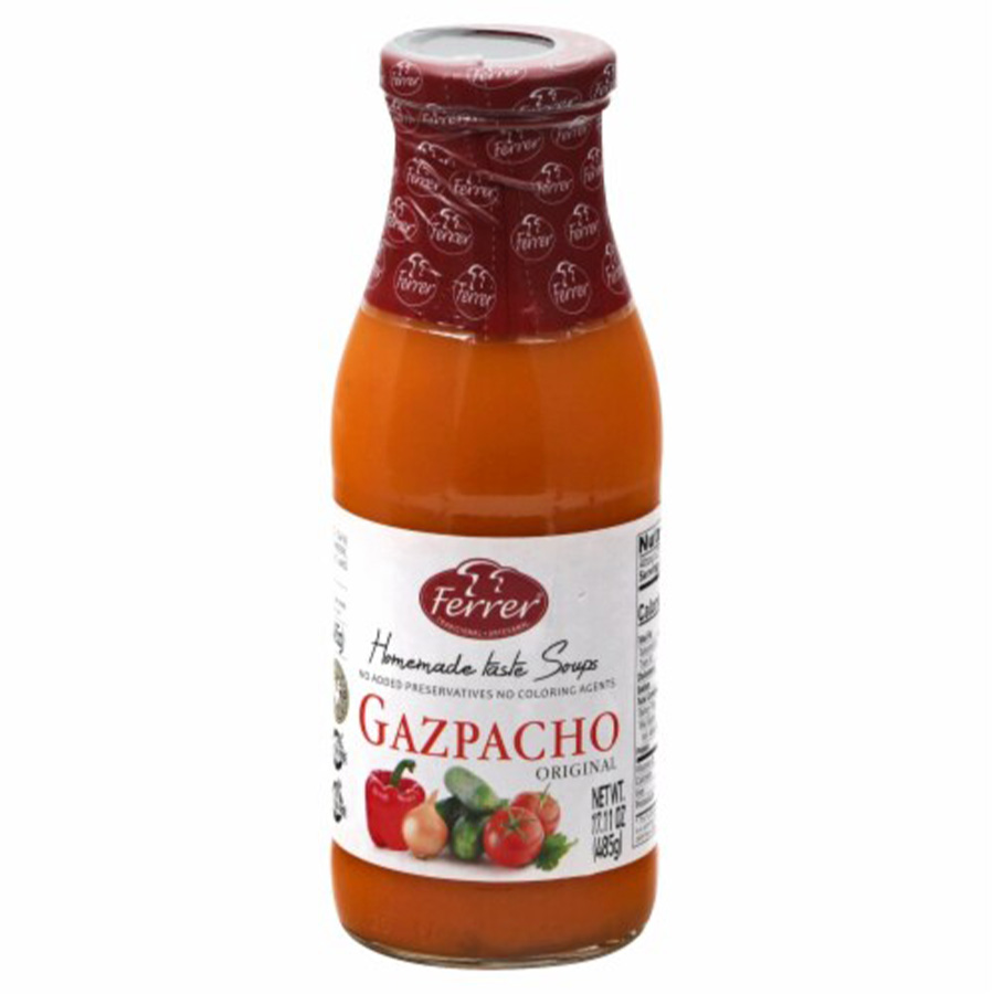 FERRER SOUP 17.11 OZ / 485 G GAZPACHO