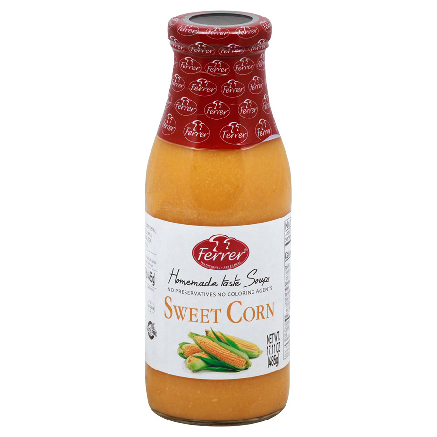 FERRER SOUP 17.11 OZ / 485 G SWEET CORN