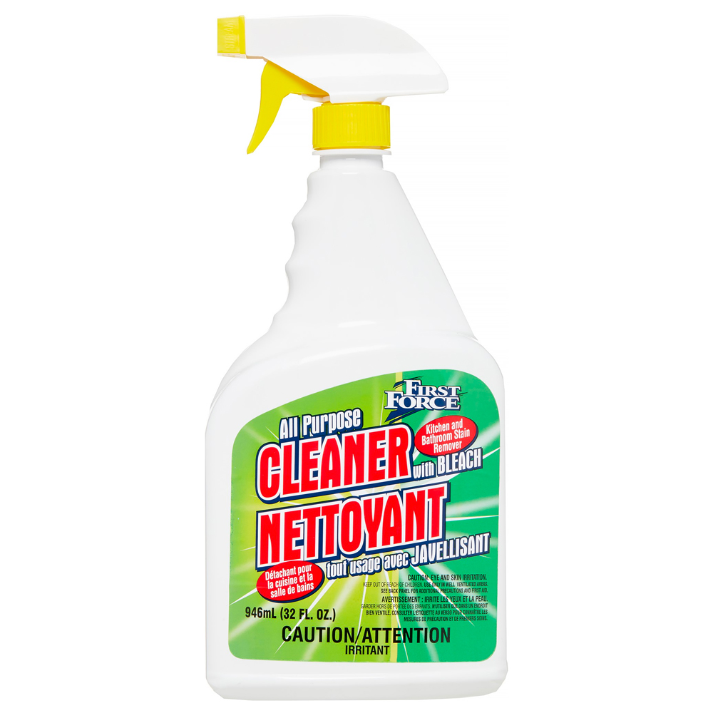 FIRST FORCE ALL PURPOSE CLEANER 32 OZ WITH BLEACH