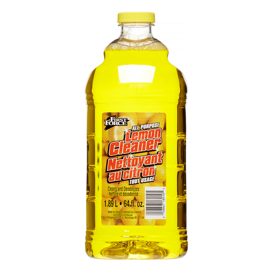 FIRST FORCE ALL PURPOSE CLENR 64 OZ LEMON REFIL