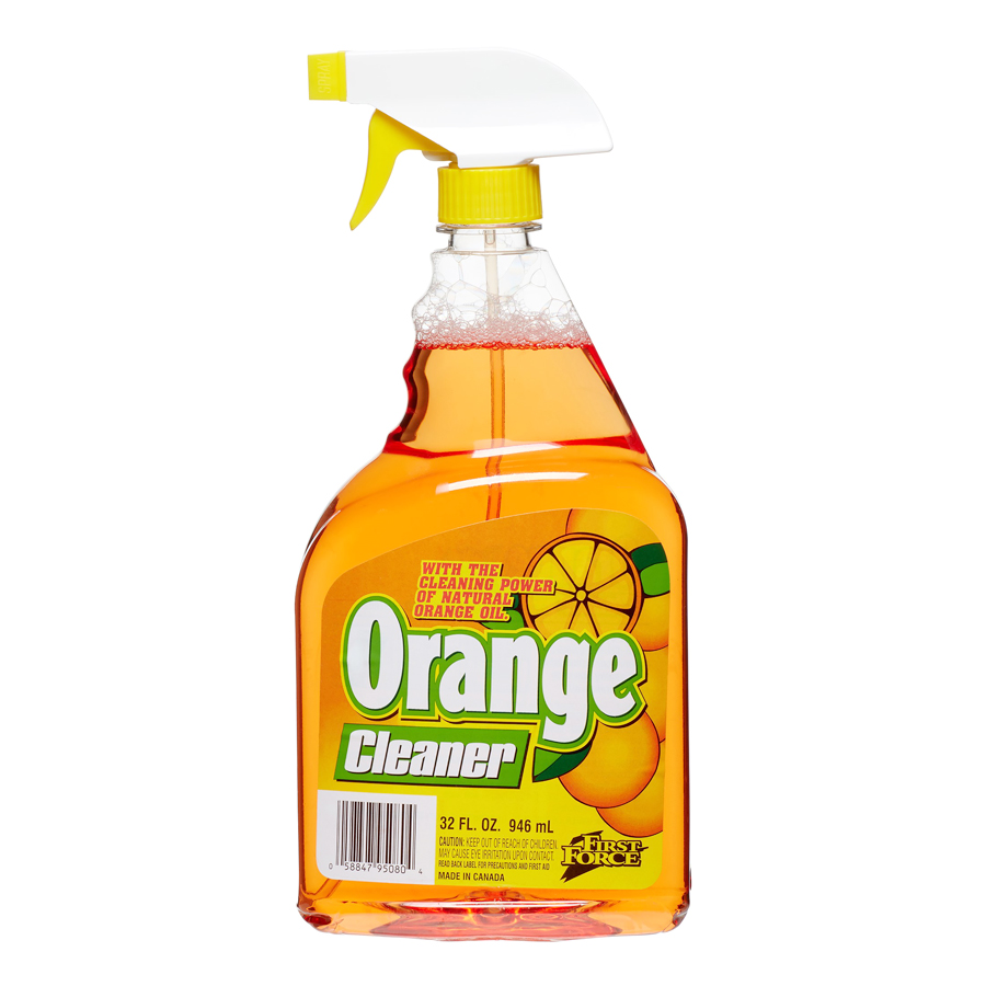 FIRST FORCE CLENR SPRY 32 OZ ORANGE
