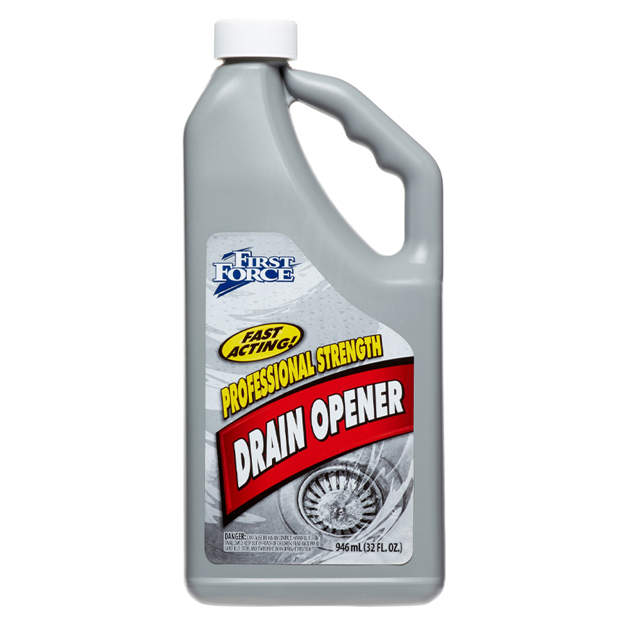 FIRST FORCE DRAIN OPENER 32 OZ PROFESSIONAL STRENGTH
