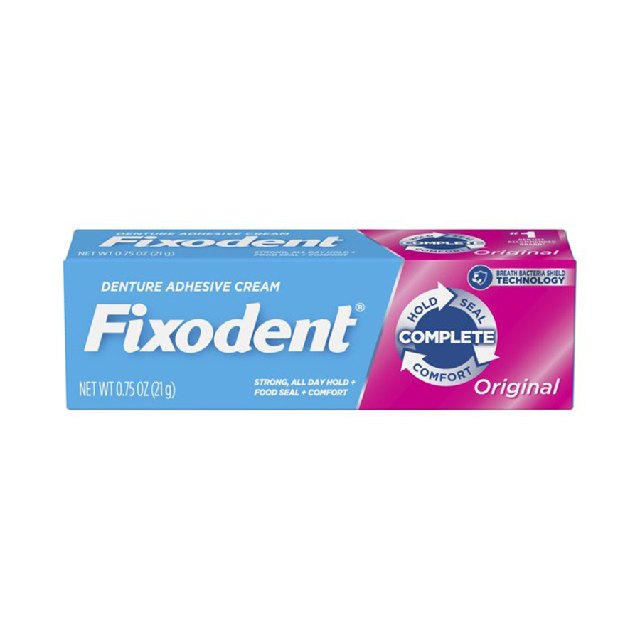 FIXODENT DENTURE CREAM 0.75 OZ