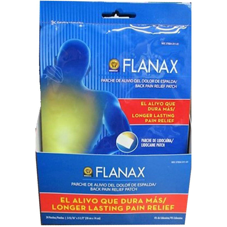 FLANAX BACK PAIN RELIEF PATCH 1 CT