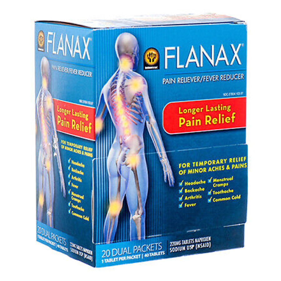 FLANAX TABLET 2 CT PAIN RELIEVER / FEVER REDUCER