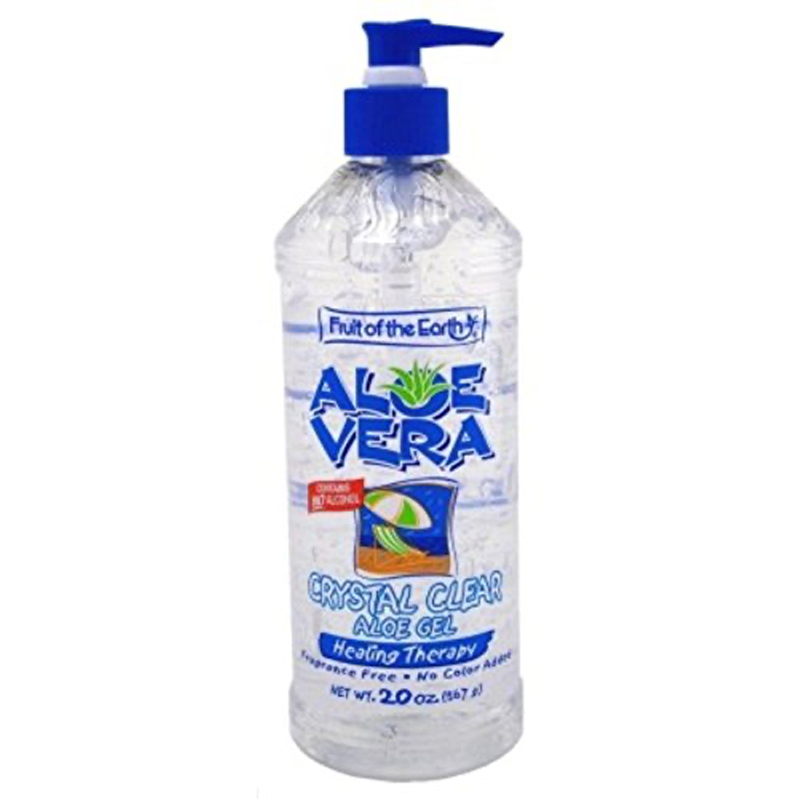 FRUIT OF THE EARTH HAIR GEL 20 OZ ALOEVERA WITH PUMP