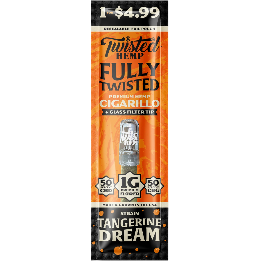 FULLY TWISTED WRAPS 1 CT TANGERINE