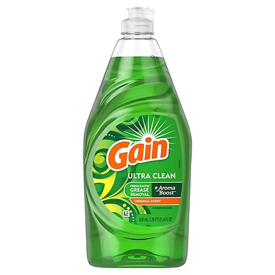 GAIN DISHWASH LIQUID 90 OZ ORIGINAL