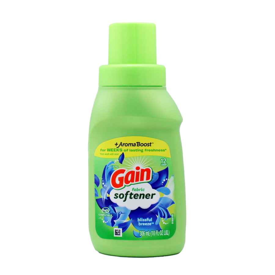 GAIN FABRIC SOFTENER 10 OZ BLISSFULL BREEZE