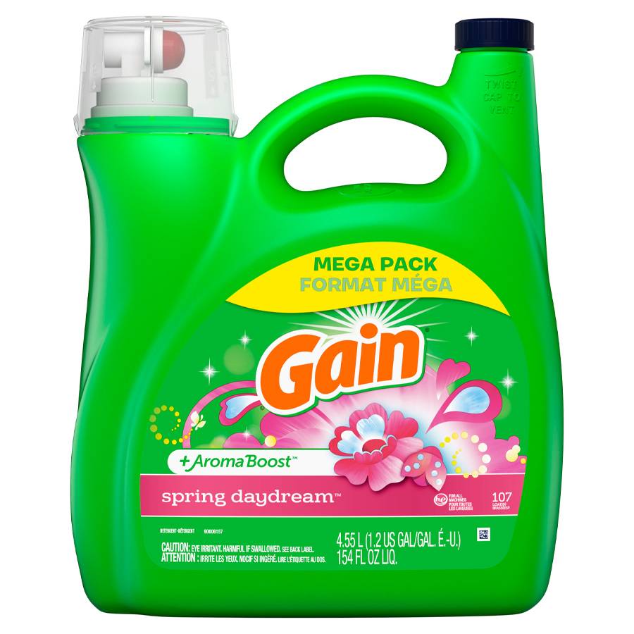 GAIN LIQUID DETERGENT 154 OZ SPRING DAY DREAM