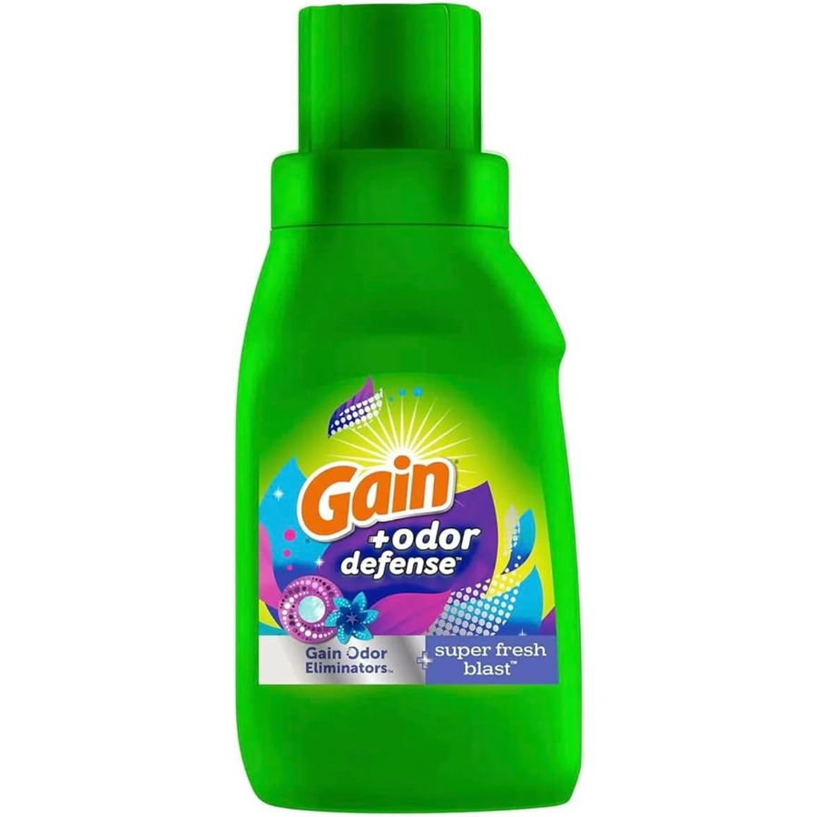 GAIN LIQUID DETERGENT ODOR DEFENSE 8 OZ SUPER FRESH BLAST