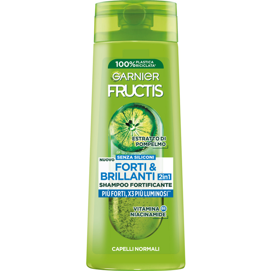 GARNIER FRUCTIS 2 IN 1 SHAMPOO 250 ML STRONG & SHINY