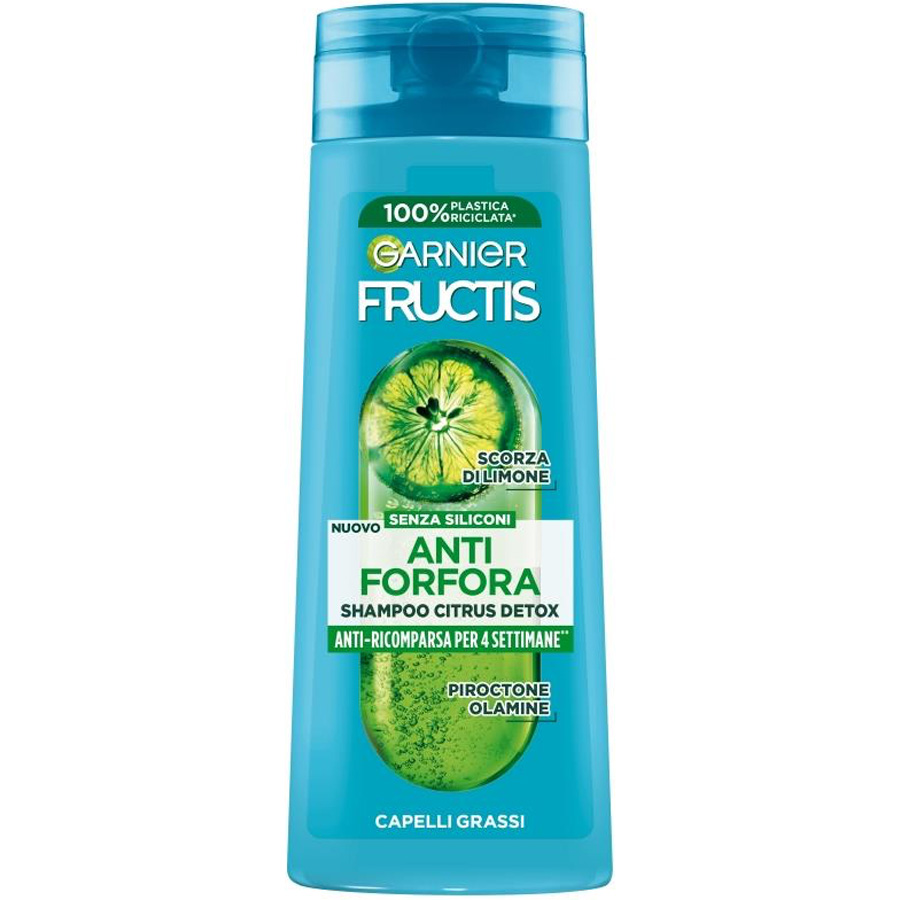 GARNIER FRUCTIS SHAMPOO 250 ML CITRUS DETOX ANTI DANDRUFF
