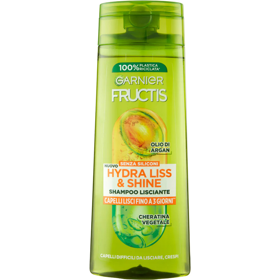 GARNIER FRUCTIS SHAMPOO 250 ML HYDRA LISS & SHINE