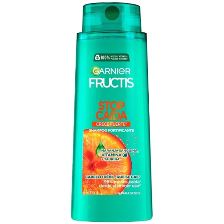 GARNIER SHAMPOO 650 ML 2 IN 1 BORRADOR DANO POST QUIMICO