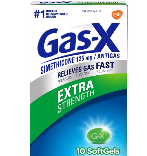 GAS-X SOFT GEL 10 CT EXTRA STRENGTH