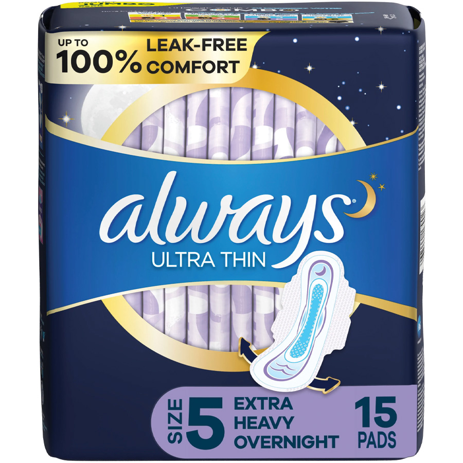 ALWAYS ULTRA THIN 15 CT SIZE 5