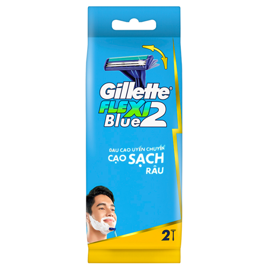 GILLETTE BLUE II 2 CT PIVOT
