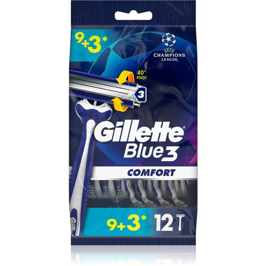 GILLETTE BLUE III 9+3 COMFORT PLUS