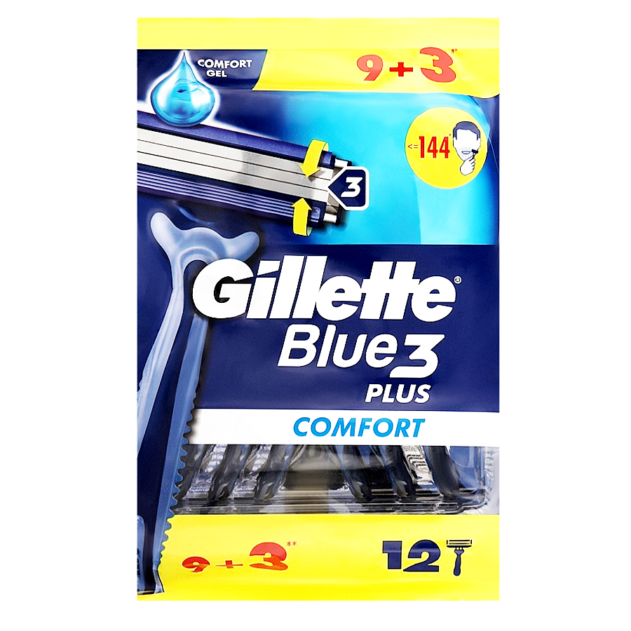 GILLETTE BLUE III 9+3 CT SENSITIVE